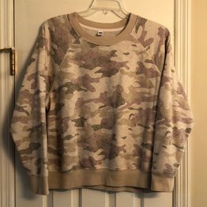 Old Navy Camouflage Sweat Shirt Size XL